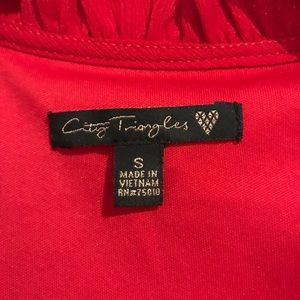 Red semi formal dress